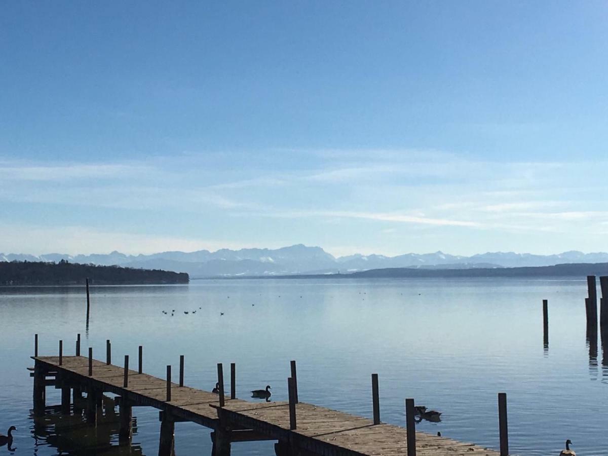 Ferienwohnung Dausacker Utting am Ammersee Esterno foto